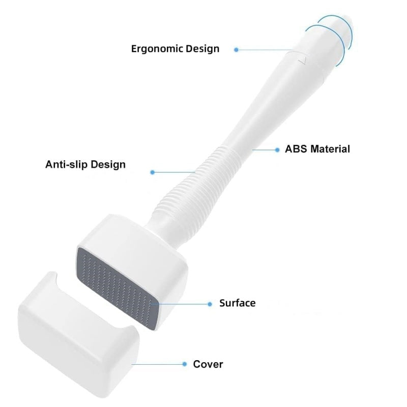 Microneedles Derma Roller - Microneedling Stamp 0.25 Mm, Micro Needle Skin Care Tool For Men And Women Home Use