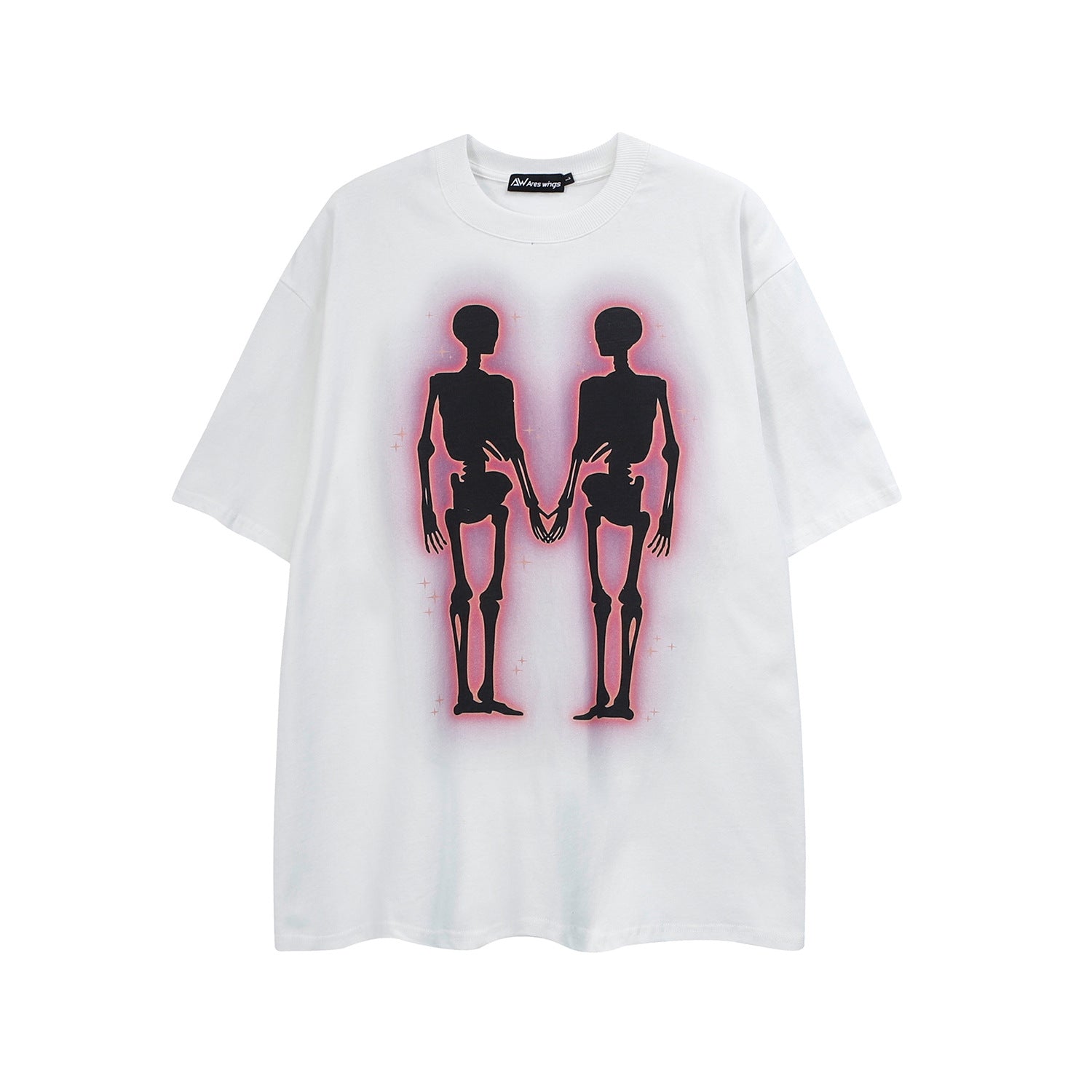 Men's Vintage Loose Print T-shirt